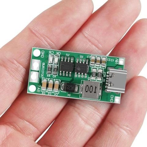 Lithium Battery Charger Module (2S 18650 - 8.4V - 2A) USB Type C