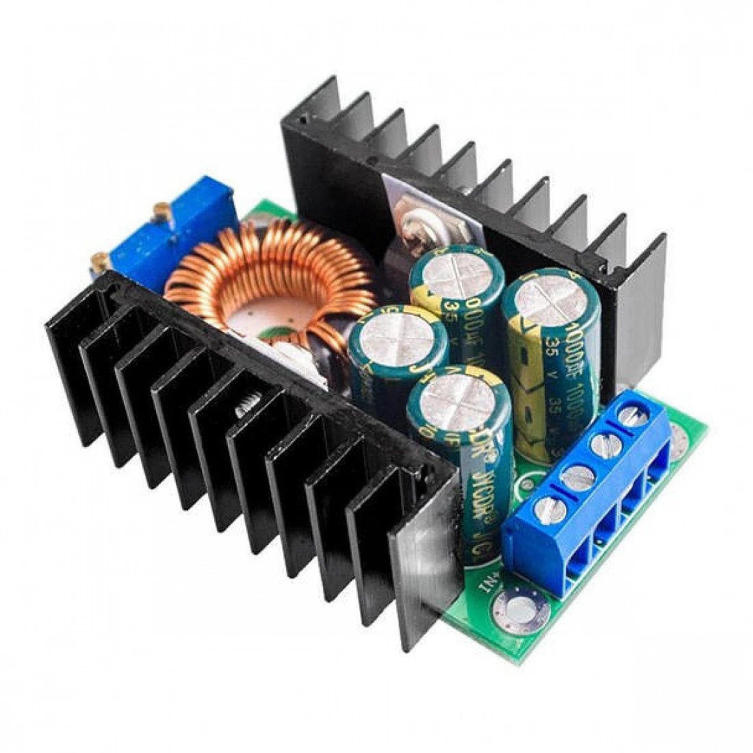 DC-DC Buck Converter 300W Step Down Power Module 7-32V to 0.8-28V (12A)