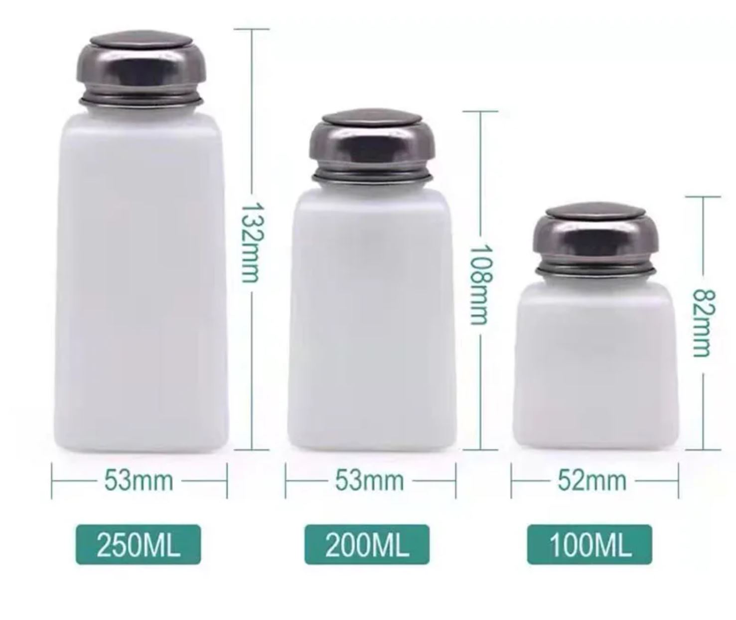 Plastic Alcohol Bottle Soldering Flux Press Metal Cap 180ML