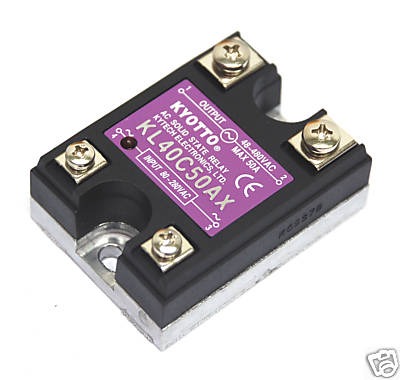 Single Phase Solid State Relay Module SSR - 50A (KL40C50AX ) KYOTTO Taiwan