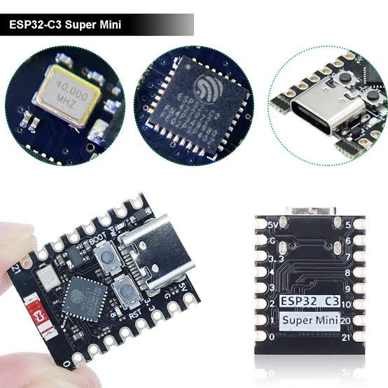 ESP32-C3 Super Mini Development Board with 4MB Flash
