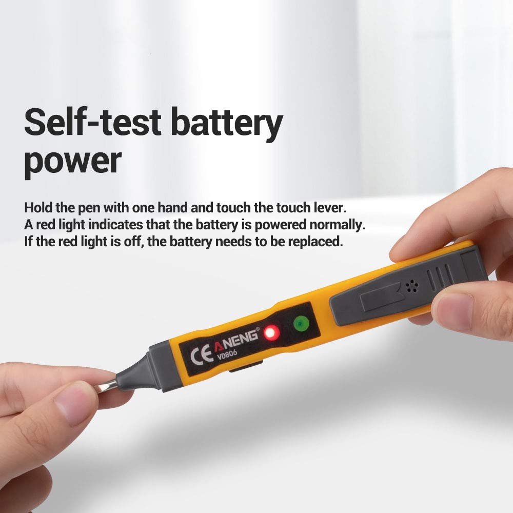 Voltage Tester Pen (12V to 1000V) Safe, Smart, Non-Contact Electrical Detection