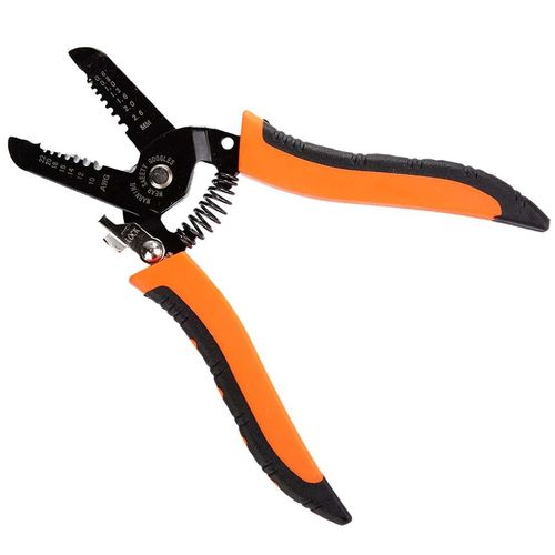 Wire Pliers Cutter and Stripping 7inch-175mm Stainless Steel Multifunctional Cable Cutter Crimper Cutting Tools