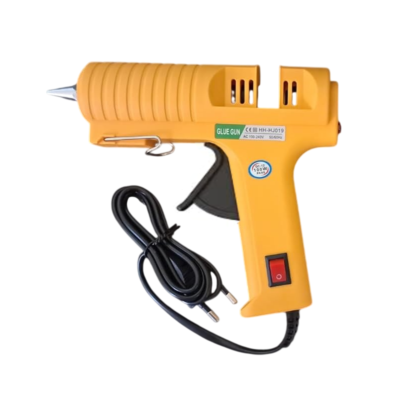 Hot Melt Glue Gun 100W - HH-HJ019 - Yellow
