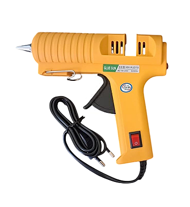 Hot Melt Glue Gun 100W - HH-HJ019 - Yellow