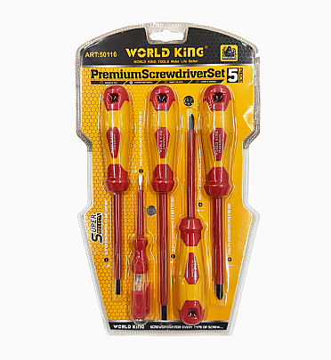 Electrical Insulated Screwdriver Set for Professional Use 5Pcs