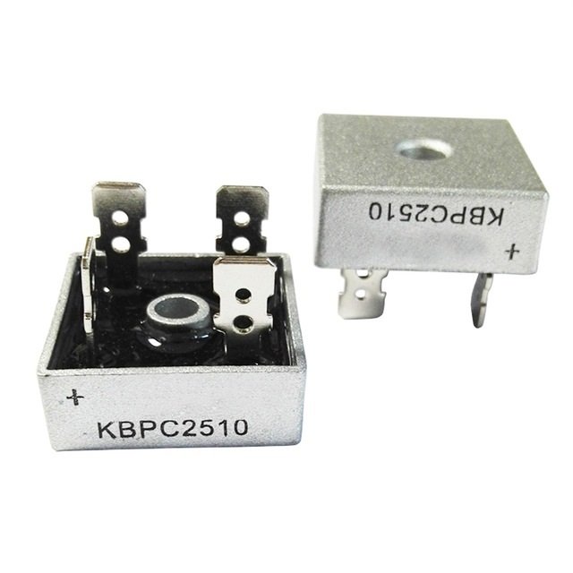 Bridge Rectifier 25A - 1000V Square Shape (KBPC2510)