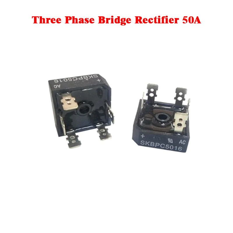 Three Phase Bridge Rectifier 50A - 1600V Square Shape (SKBPC5016)