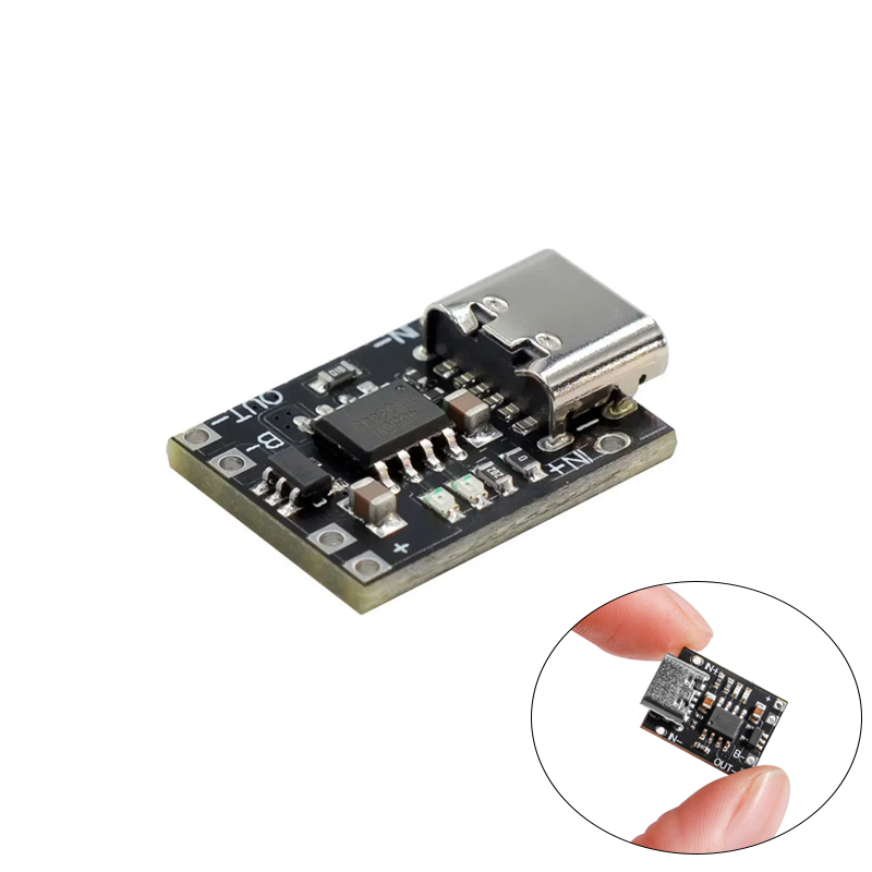 Small Lithium Battery Charge Module Type-C