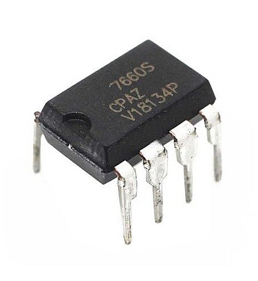 IC ICL7660 DIP-8 (Switched-Capacitor Voltage Converters)