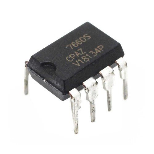 IC ICL7660 DIP-8 (Switched-Capacitor Voltage Converters)