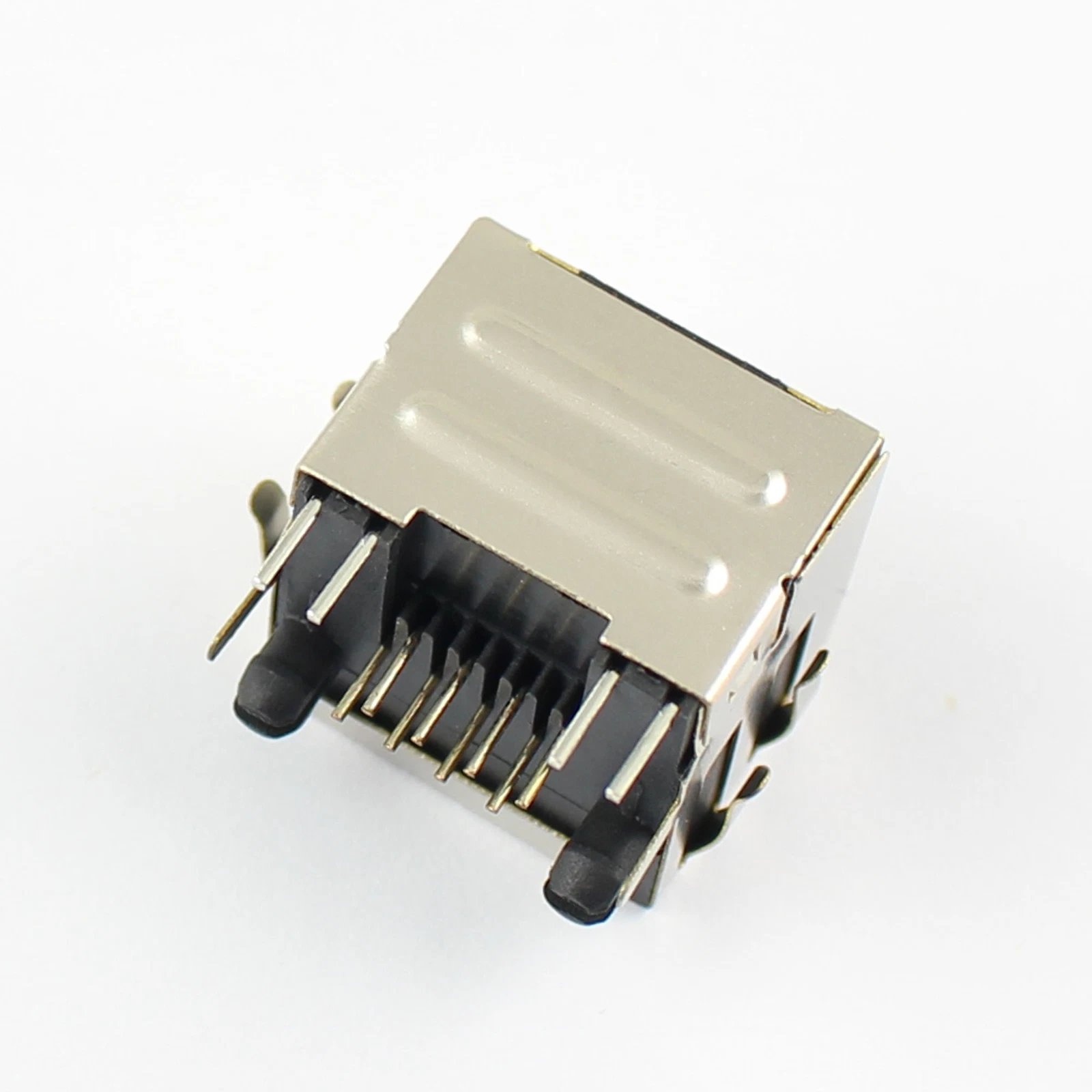 RJ45 - 8Pin  (8P8C)  Shielded PCB Mount Network Socket Connector With LED Ethernet (LAN) Female
