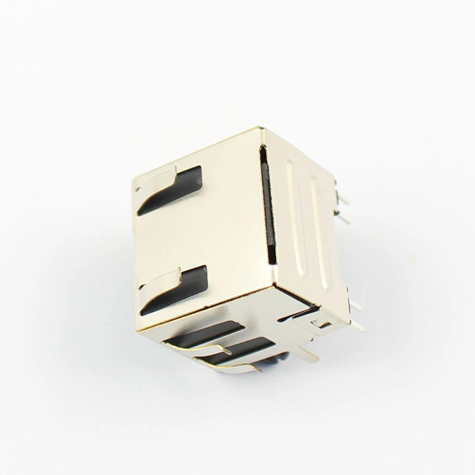 RJ45 - 8Pin  (8P8C)  Shielded PCB Mount Network Socket Connector With LED Ethernet (LAN) Female