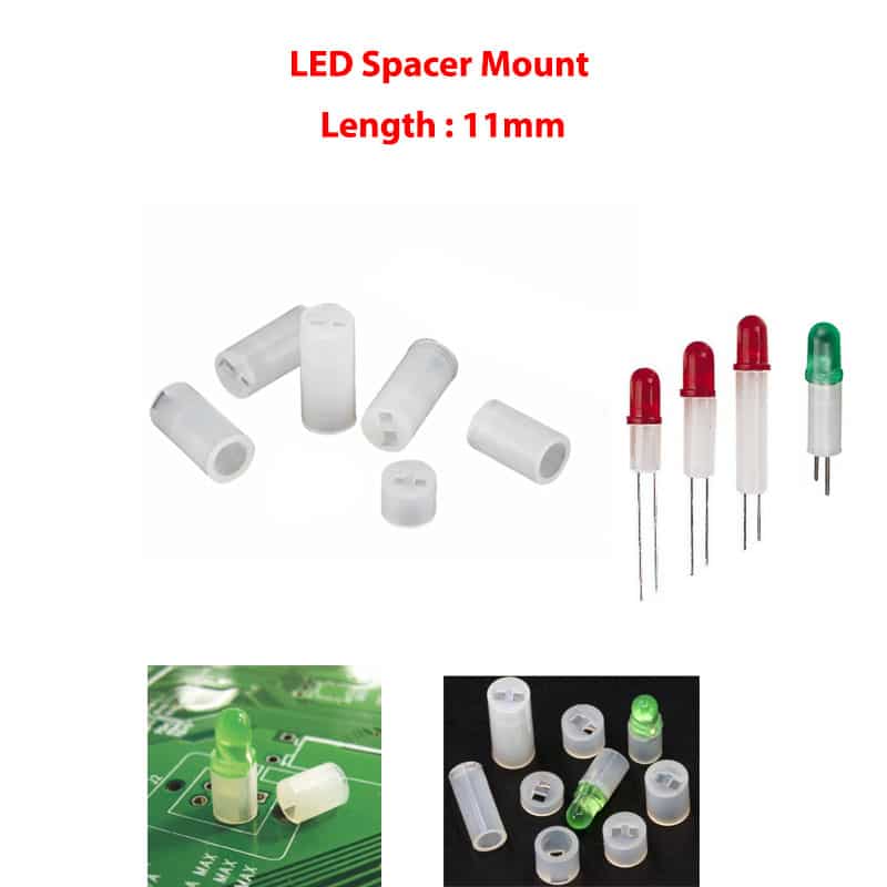 LED Spacer Mount (Length: 11mm)