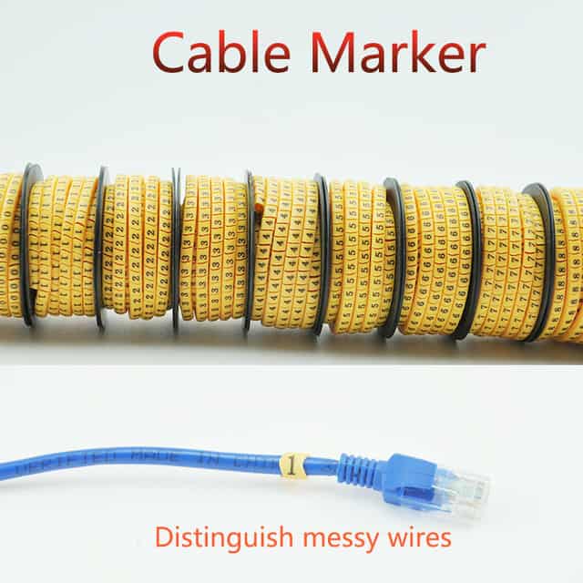 Cable Marker 0 to 9 (1 Piece )