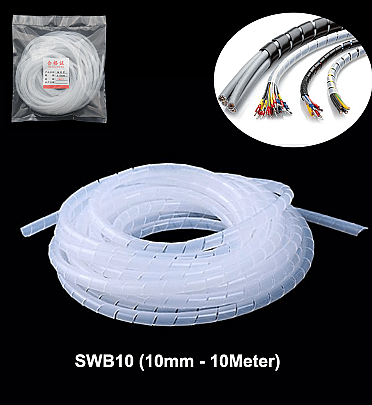 Spiral Wrapping Band 10mm/10meter Roll (SWB10)