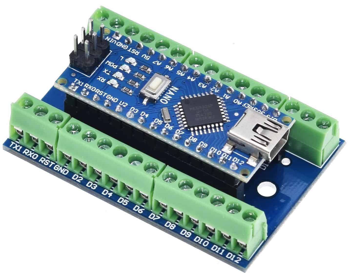 Arduino Nano Shield IO Expansion Board