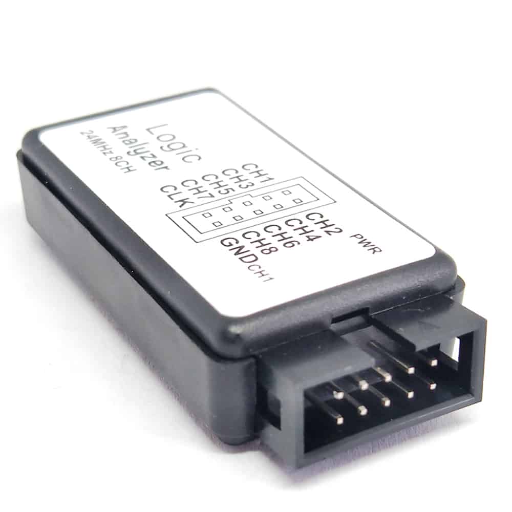 USB Logic Analyzer Debugger 24MHz 8 Channel 24M/seconds