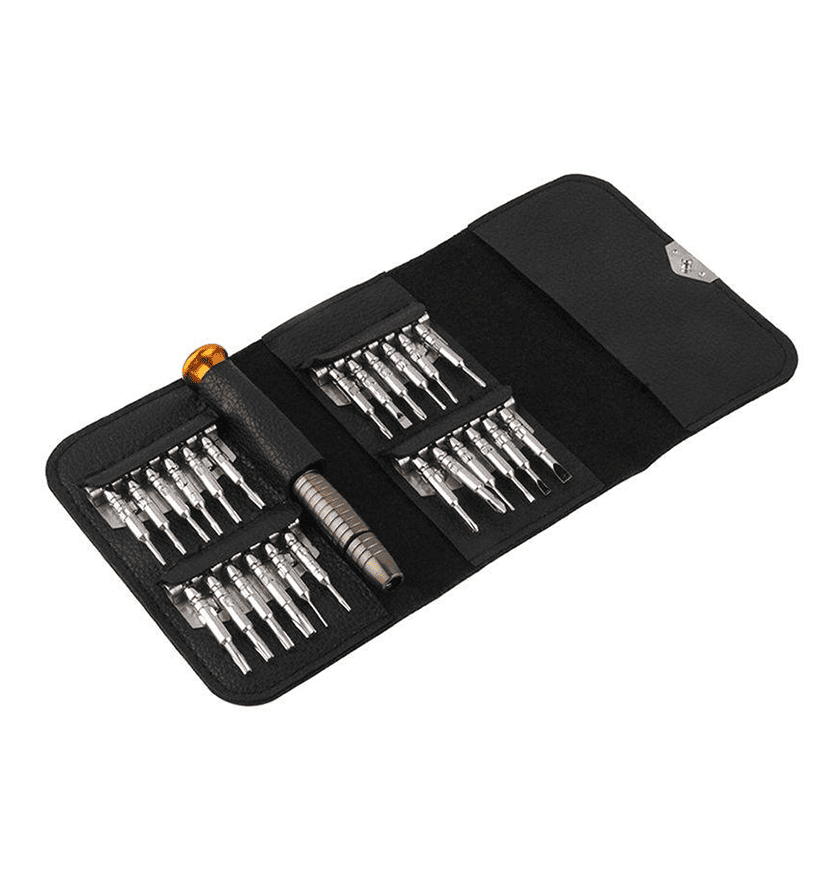 Portable Wallet Screwdriver Set For Mobile Phones (25 in 1)