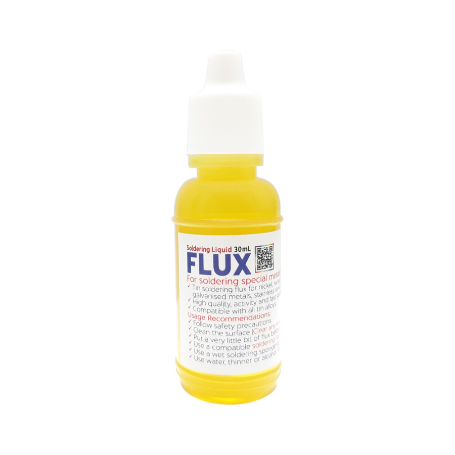 Ultra Soldering Liquid Flux 30mL for Special Metals & Stainless Steel