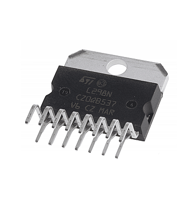 H-Bridge L298 (2A Dual Motor Driver IC)
