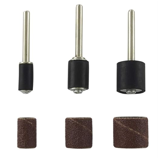 Drum Sanding Kit (51Pcs) For Nail Drill Bits Dremel Accessories Rotary Tool Set