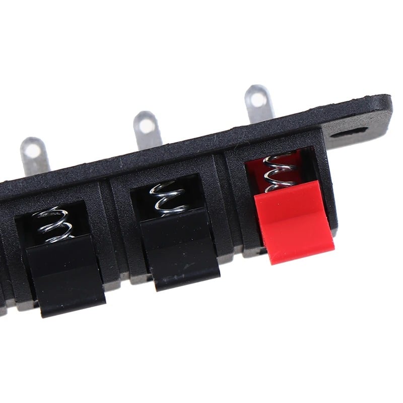Mini Panel Mount Speaker Terminal Socket 4 Way