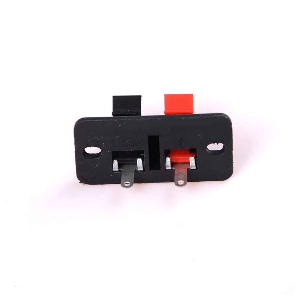 Mini Panel Mount Speaker Terminal Socket 2 Way