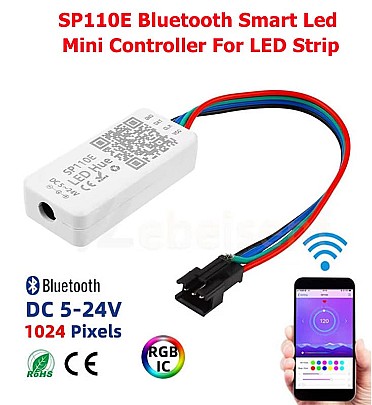 SP110E Bluetooth Smart Led Mini Controller For LED Strip