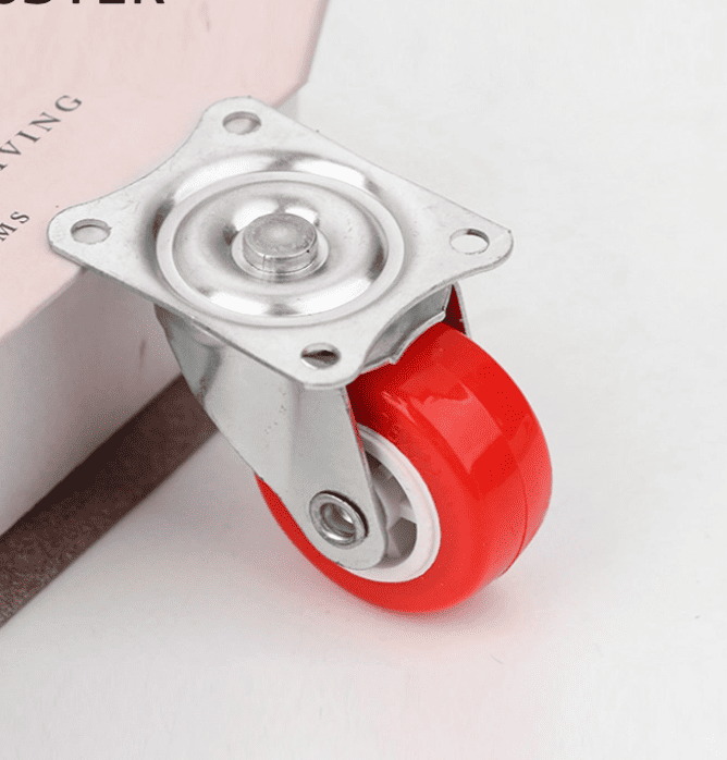 Red Caster Free Wheel for Robot