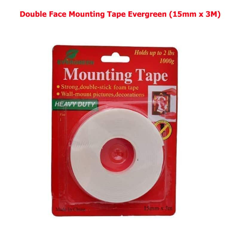 Double Face Mounting Adhesive Tape (15mm x 3M)