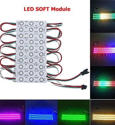 Addressable RGB LED Module WS2811 Dream Color 12V (1pcs)