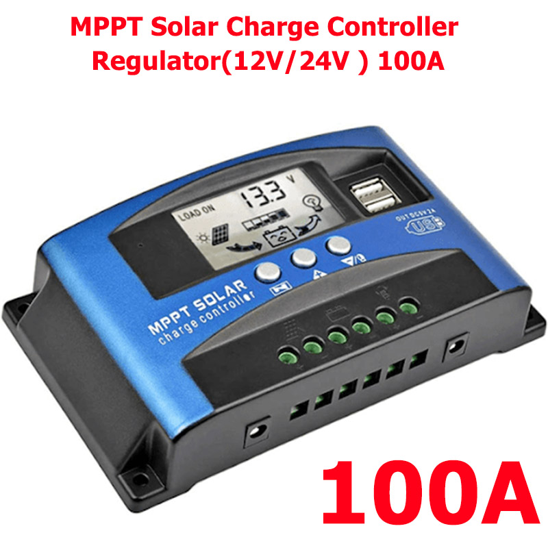 MPPT Solar Charge Controller Regulator(12V/24V ) 100A