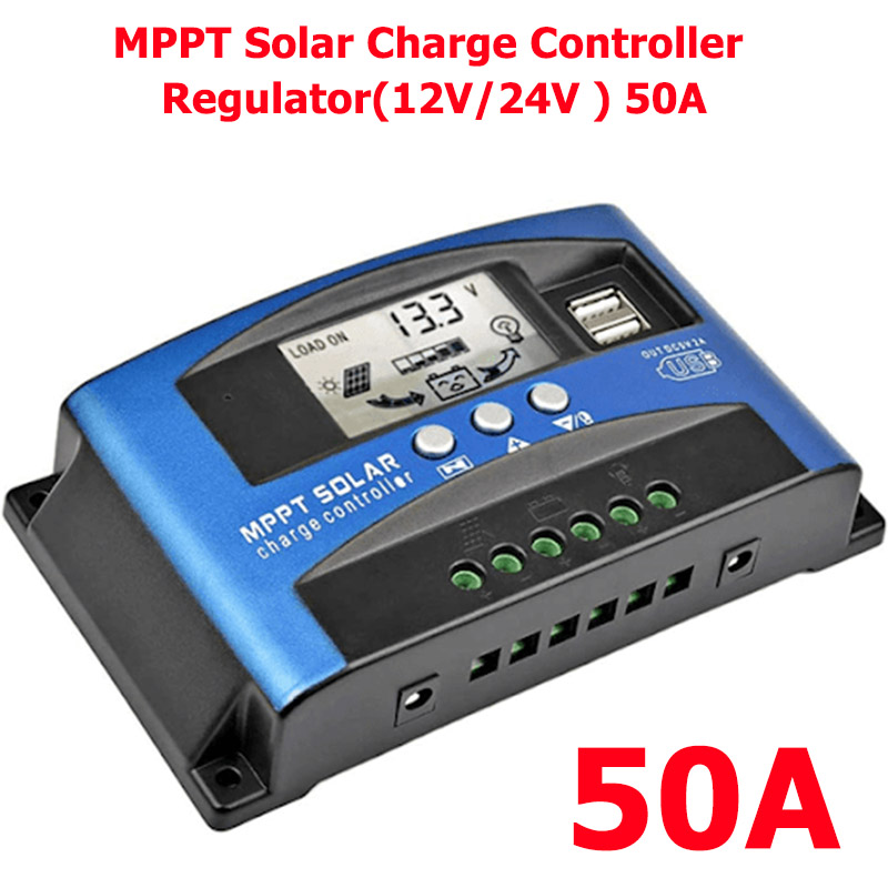 MPPT Solar Charge Controller Regulator(12V/24V ) 50A