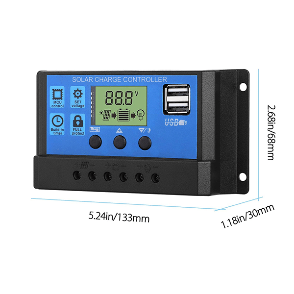 Solar Charge Controller Regulator(12V/24V ) 10A