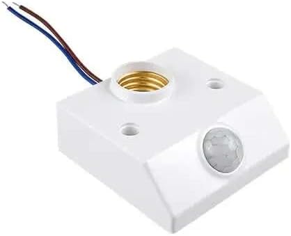 Human PIR Infrared Motion Sensor 220V Switch With Lamp Holder Light Holder for LED Lamp