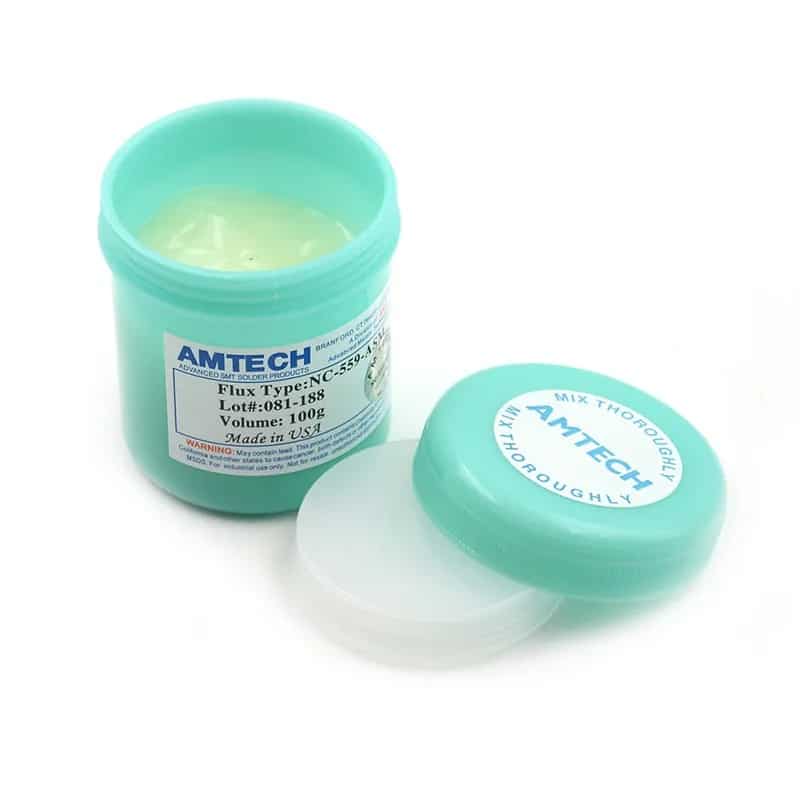 AMTECH Advanced SMT Solder Flux Paste 100g (NC-559-ASM) Green Original