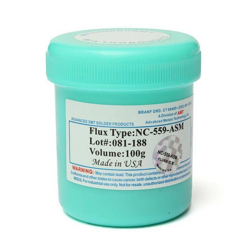 AMTECH Advanced SMT Solder Flux Paste 100g (NC-559-ASM) Green Original