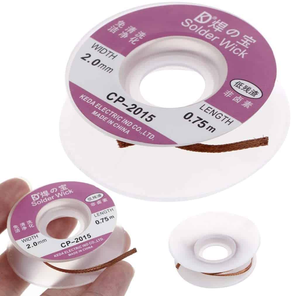 Solder Wick CP-2015 Length 0.75m Width 2.0mm