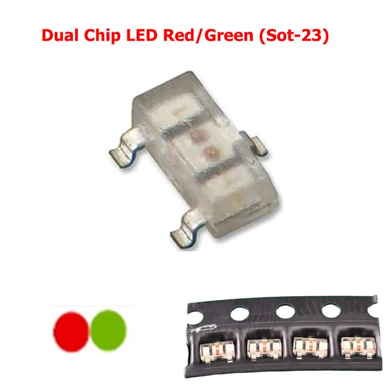 SAM2333 Dual Chip LED Red/Green (Sot-23)
