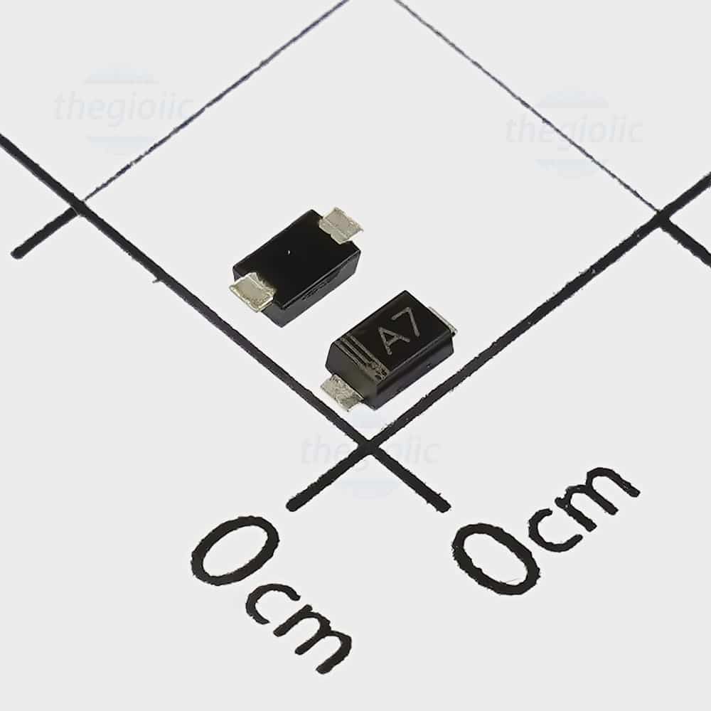 SMD DIODE 1N4007W (A7) SOD-123FL (10pcs)
