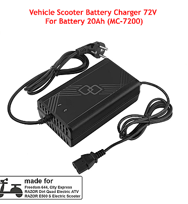 Vehicle Scooter Battery Charger 72V For Battery 20Ah (MC-7200)