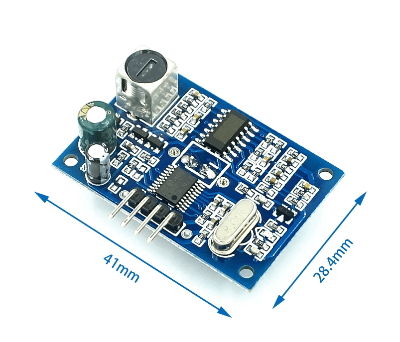 Waterproof Distance Measuring Ultrasonic Sensor (JSN-SR04T)