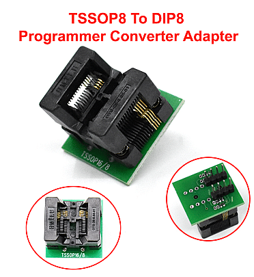 TSSOP8 To DIP8 Programmer Converter Adapter