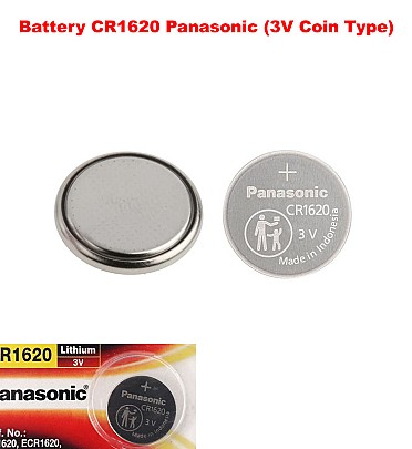 Battery CR1620 Panasonic (3V Coin Type)