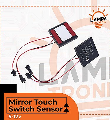 Mirror Touch Switch Sensor 5-12v Bathroom For Led Light Mirror Headlight
