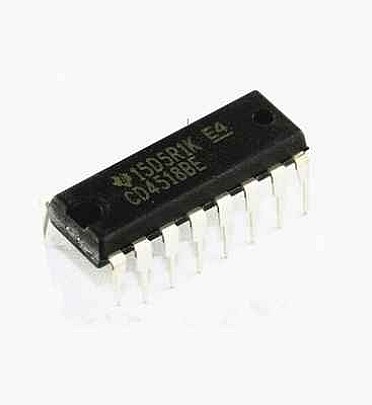 4518 (Dual BCD Up counter CMOS IC )