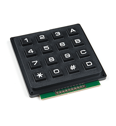 Keypad 4x4 (16 Button) Matrix Array Membrane switch