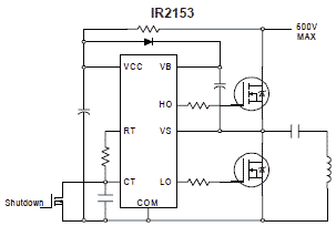 IR2153 (Half-Bridge Driver )
