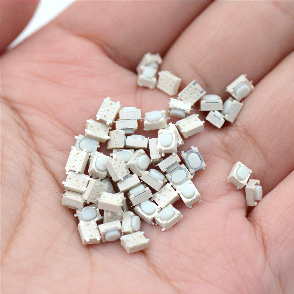 SMD Push Button (3*4*2.5mm) Tactile Tact Micro Switch Momentary 4Pin